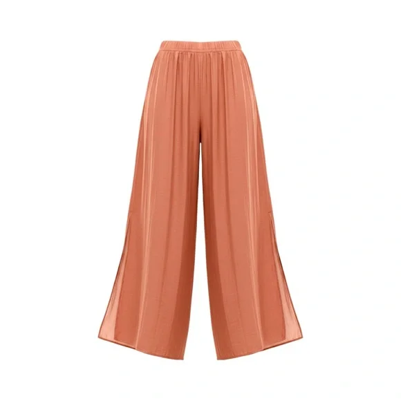 Jennifer Lopez Spring Romance Wide‑Leg Pants – Medium (NWT) - Picture 1 of 12